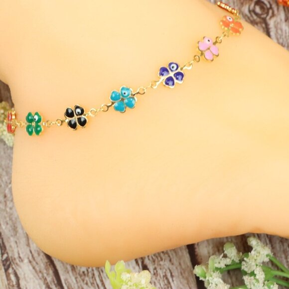 "Dainty Anklet for Women – Elegant Everyday Jewelry & Perfect Gift | MLCRC1727 - Picture 1 of 10